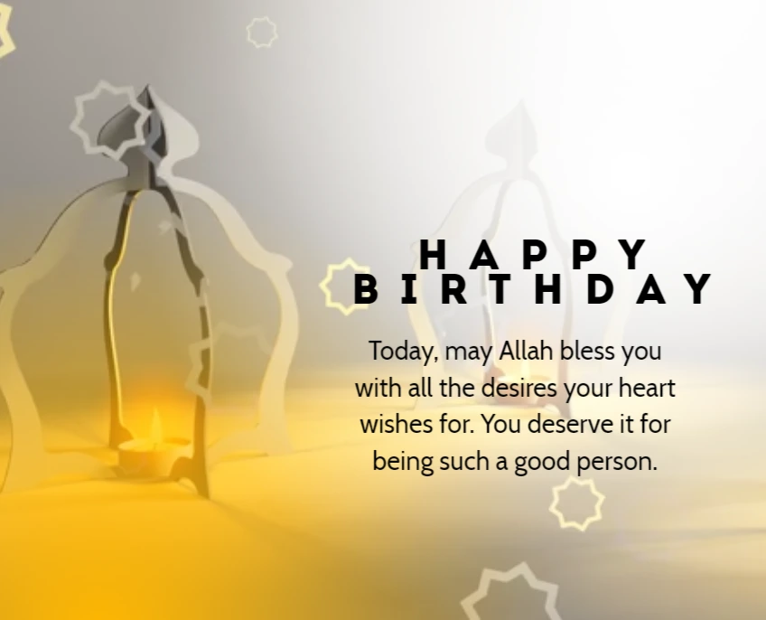 Happy Birthday Wish For My Self In Islamic Way