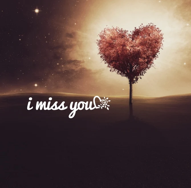 Romantic I Miss You Image