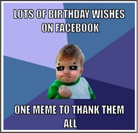 thank you for the birthday wishes meme