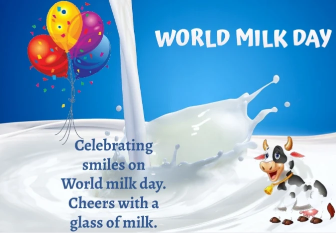 world's milk day wishes images